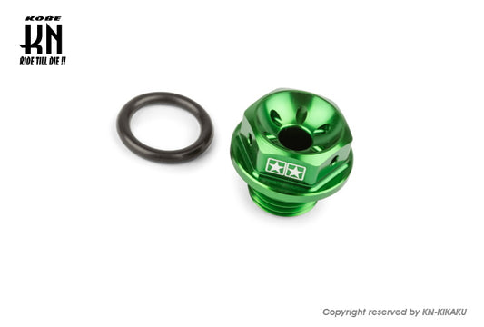 STAGE6 ミッションオイルキャップ 【グリーン】ヤマハ系