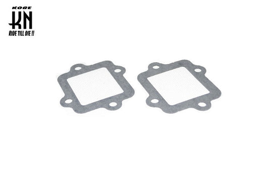 ヤマハ ヨコ型E/G 50/90/100cc系 リードバルブガスケット【1.0mm×2枚】