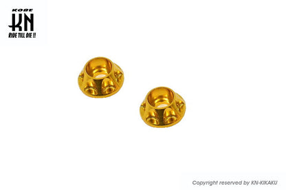 アルミスペーサー【ゴールド】M8キャップボルト用【フジツボ】