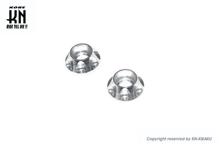 アルミスペーサー【シルバー】M8キャップボルト用【フジツボ】