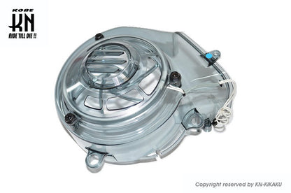 エアシュラウド スケルトン 【スモークブルー】シグナスX【理由あり】