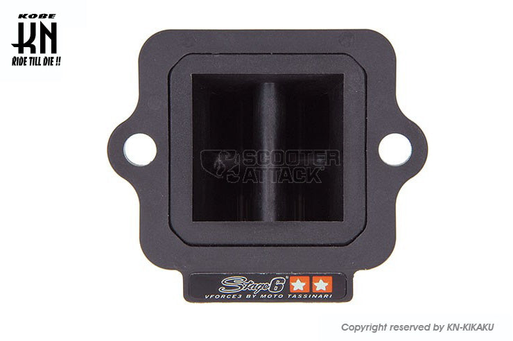 STAGE6 8枚カーボンリードバルブ【VFORCE3】typhoon,piaggio,NRG,Vespa