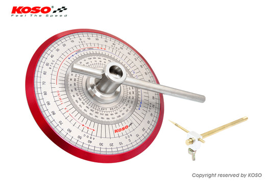 KOSO 全周分度器【バルブタイミング計測工具】汎用