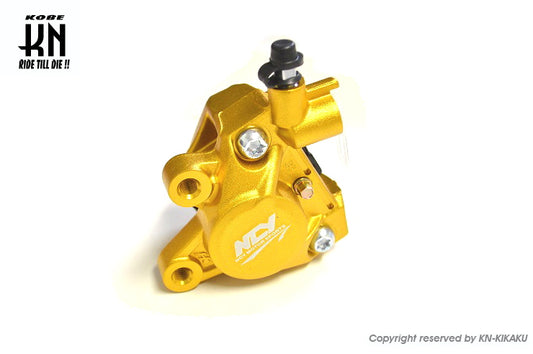 NCY 対向2POTキャリパー 鋳造タイプ【ゴールド】