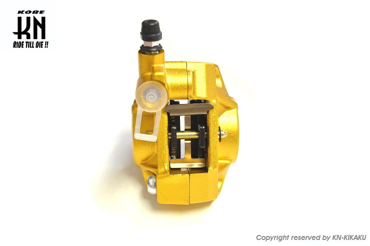 NCY 対向2POTキャリパー 鋳造タイプ【ゴールド】