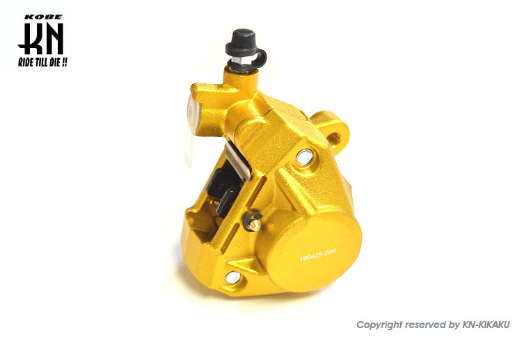 NCY 対向2POTキャリパー 鋳造タイプ【ゴールド】