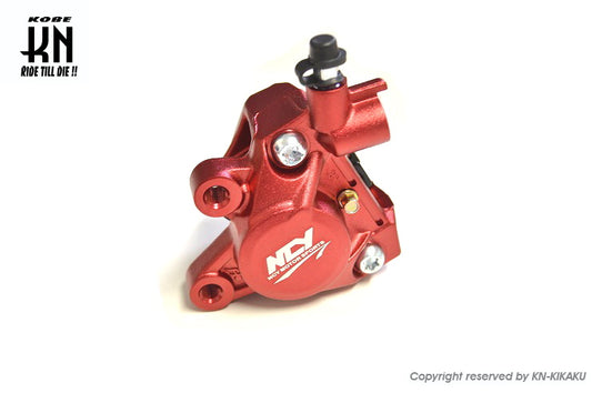 NCY 対向2POTキャリパー 鋳造タイプ【レッド】