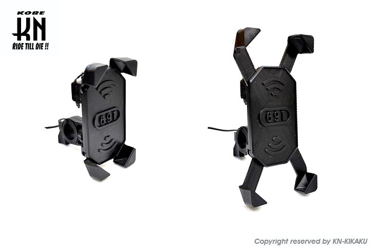 2WAYタイプ 携帯ホルダー【USB電源付き】タイプ2