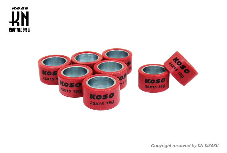 ウエイトローラー 25×15(14.9)【18G】8コ入り