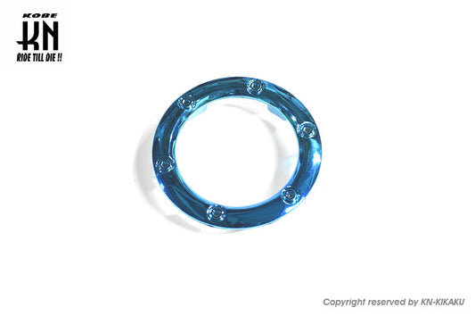 ガソリン デコレーションリング 【ブルーメッキ】シグナスX/BWS-R