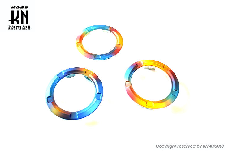 ガソリン デコレーションリング【チタンブルー】シグナスX/BWS125 2型