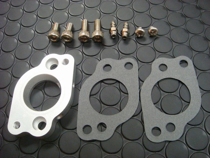 マニホールド 変換アダプター　【47mmピッチ→60mmピッチ】