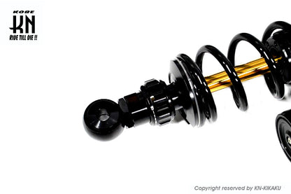 RCB 335-340mm 車高調整付き 減衰調整式リアショック【VDシリーズ】ブラック