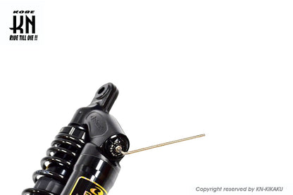 RCB 335-340mm 車高調整付き 減衰調整式リアショック【VDシリーズ】ブラック