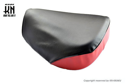 2WAY シートカバー【ゴム入り】 国産高品質 ブラック/レッド【ハンターカブ/クロスカブ/カブ110】