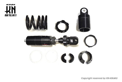 スーパーショック2【減衰調整付/全長調整式車高調整キット】225-250mm【ジャイロ系】レッド