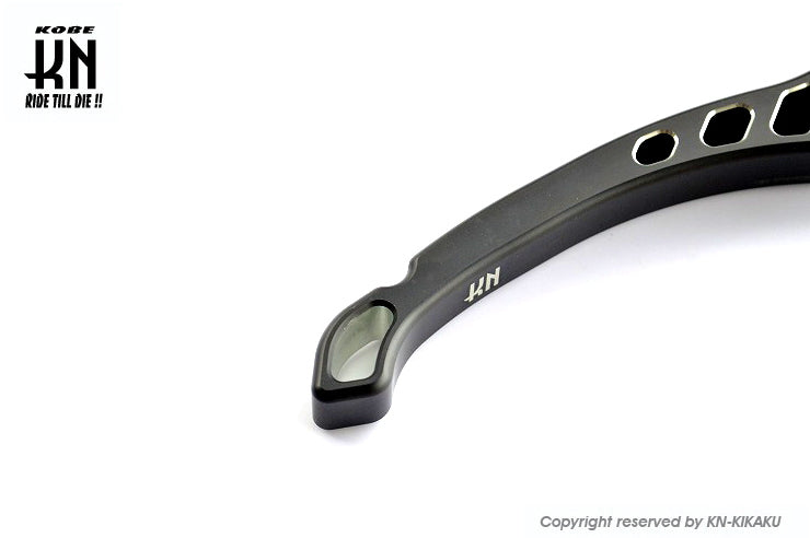 KNデュアルカラーレバー3 【ブラック/シルバー】グランドアクシス/BWS100/BWS125