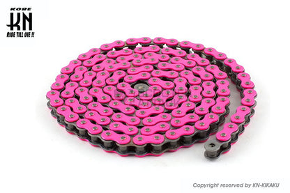 STAGE6 カラーハードチェーン 【420-120コマ】ピンク