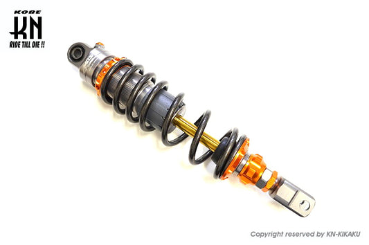 MOS ショックアブソーバー【アドレスV125】オレンジ【減衰,車高調整,イニシャル調整】