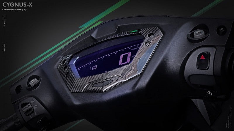 MOS カーボンスピードメーターカバー【シグナスX/5型】