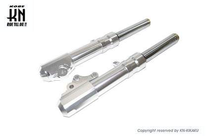 アルミ削り出し フロントフォーク 【アドレスV125】シルバー