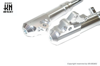 アルミ削り出し フロントフォーク 【アドレスV125】シルバー