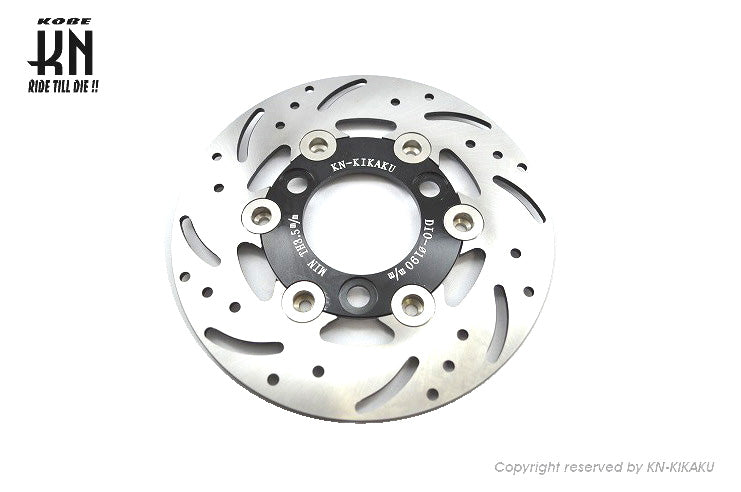 ビッグディスクローター190mm【DIO系,DISK,単品】ブラック