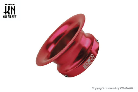 UmaRacing アルミビレットファンネル【汎用】レッド【取付内径55mm/高さ38mm】
