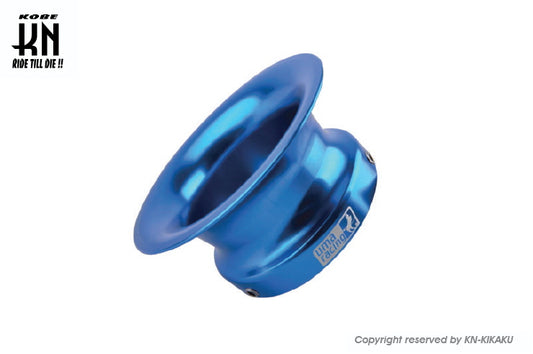 UmaRacing アルミビレットファンネル【汎用】ブルー【取付内径55mm/高さ38mm】