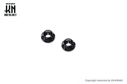 アルミスペーサー【ブラック】M8キャップボルト用【フジツボ】