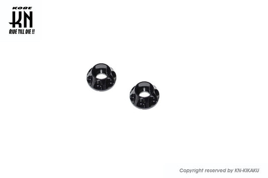 アルミスペーサー【ブラック】M8キャップボルト用【フジツボ】