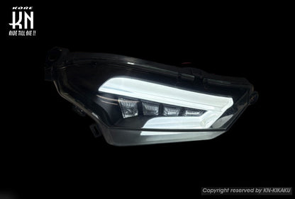 LEDウインカーアッセン【シグナスX4型/国内/台湾仕様】ホワイト/スモークレンズ