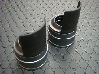 シグナスX【台湾仕様33φ】 BWS125 アルミダストカバー【スモークグレー】