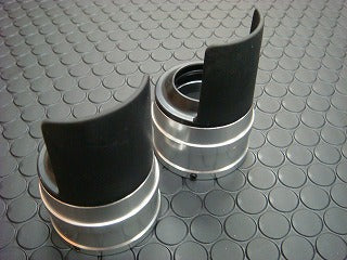 シグナスX【台湾仕様33φ】 BWS125 アルミダストカバー【シルバー】