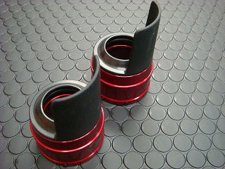 シグナスX【台湾仕様33φ】 BWS125 アルミダストカバー【レッド】