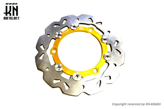 RCB フローティングタイプディスク230mm【NMAX125/155】ゴールド【S-SERIES】フロント