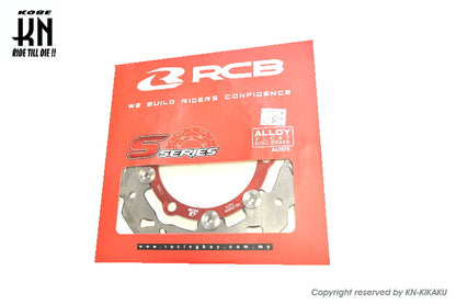 RCB フローティングタイプディスク230mm【NMAX125/155】レッド【S-SERIES】フロント