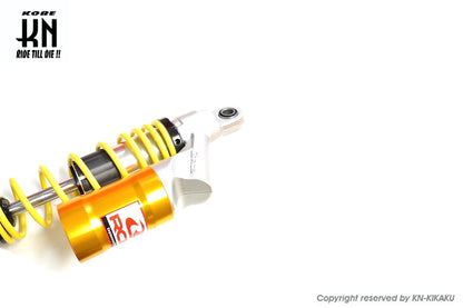 RCB 330-335mm リアショック【NMAX125/155】EB-2【ゴールド/イエロー】