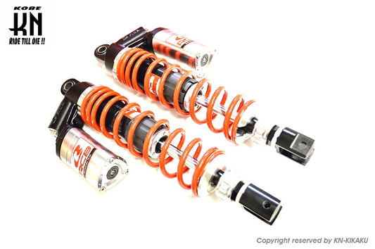 RCB 348-353mm リアショック減衰調整【XMAX250/300/PCX】DB-5【シルバー/レッド】