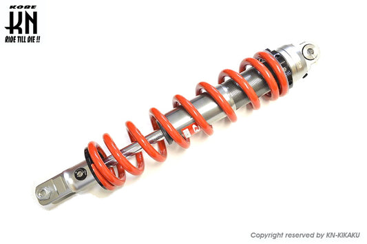 RCB 405mm リアショック減衰調整【KLX150】S2-LINE【レッド】モノサス