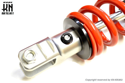 RCB 405mm リアショック減衰調整【KLX150】S2-LINE【レッド】モノサス