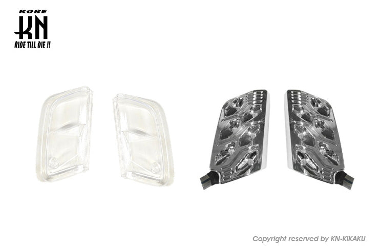 ジャイロキャノピー マルチリフレクターLEDキット 【フロント/クリアー】