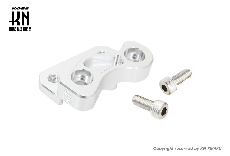 3Dキャリパーサポート JOG200mmDISK/2POT ブレンボ専用【シルバー】