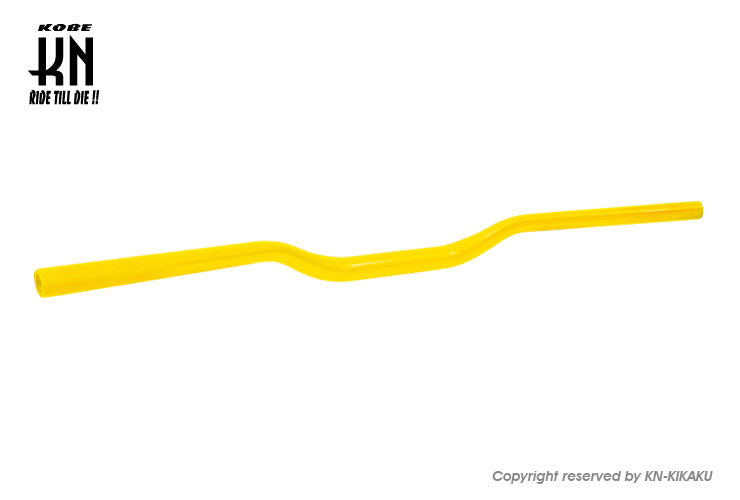 KOSO汎用ファットバー【取付部28.6mm/ハンドルグリップ部22.2mm】ゴールド