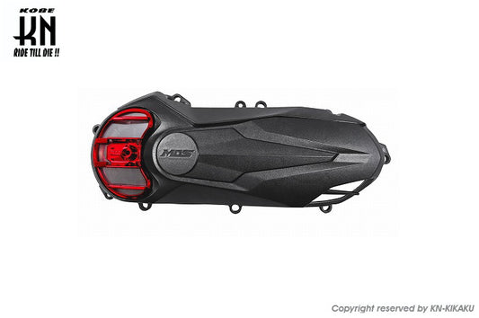 MOS 軽量クランクケースカバー 【レッド】シグナスX【4/5型】BWS125【2型】