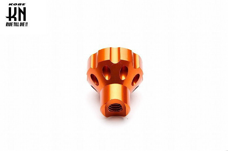 ブレーキ　クランプ(ネジ部分のみ)　ピンク【6mm】