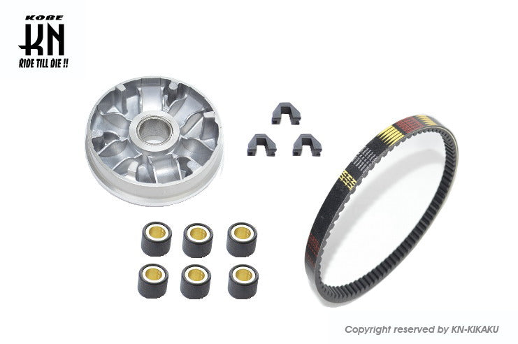 CVTプーリーベルトキット【ジョルノ/タクト/ダンク/JOG/デラックス,AF74からAF79/B3K】 お買得