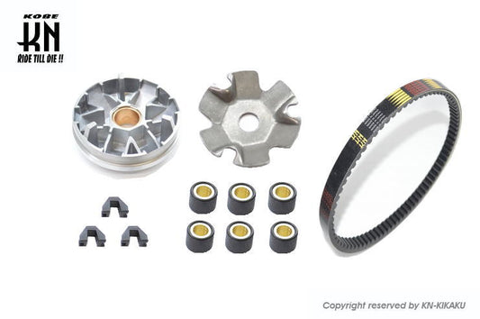 ハイスピードプーリーセット 【レッツ/ヴェルデ】ベルト付