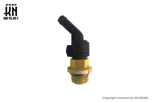 UmaRacing 45度オイルブリーザーアタッチメントA【シグナス/PCX/モンキー/グロム/APE/カブ/zoomer】ゴールド