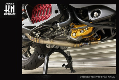HOTLAP×KN チャンピオンマフラー TITAN【シグナス グリファス Ver.1】チタンマフラー